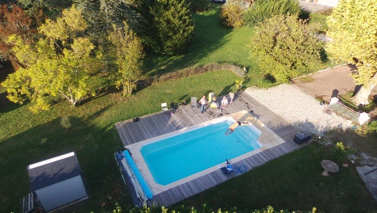 Chambres D'Hotes Le Cedre Bleu Saint-Lattier Luaran gambar